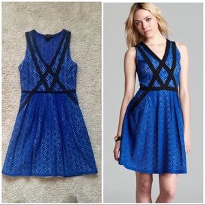 Marc by Marc Jacobs Collage Lace Fit & Flare Dress